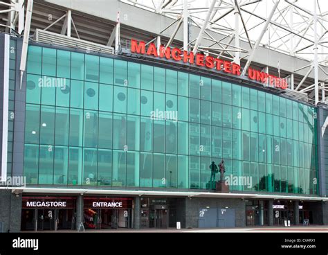 Manchester Old Trafford Football Stadium Immagini E Fotografie Stock Ad