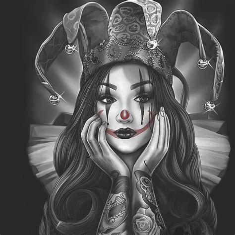 1366x768px 720p Free Download Jester Clowns Girl Hd Phone