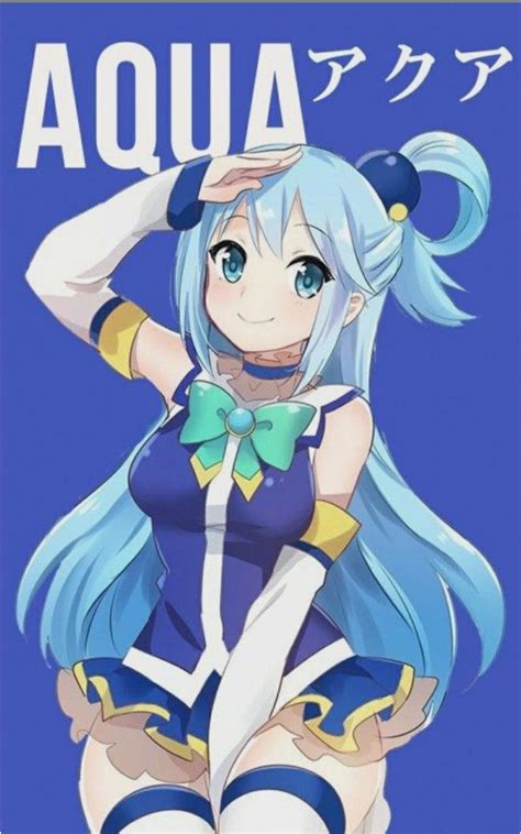 Aqua Konosuba Kono Subarashii Sekai Ni Shukufuku Wo Image