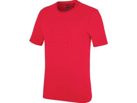 Tee Shirt De Travail Rouge En Coton Durable W Rth Modyf