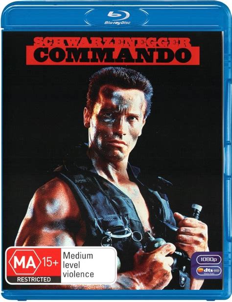 Commando Blu Ray Mark L Lester Sharon Wyatt Michael Delano Mike