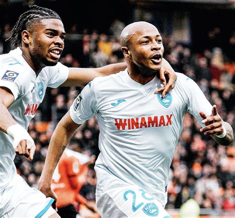 Andre Ayew Scores Twice To Snatch Draw For Le Havre Against Lorient