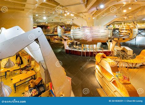 Interior View Of The New York Hall Of Science Editorial Photo Image