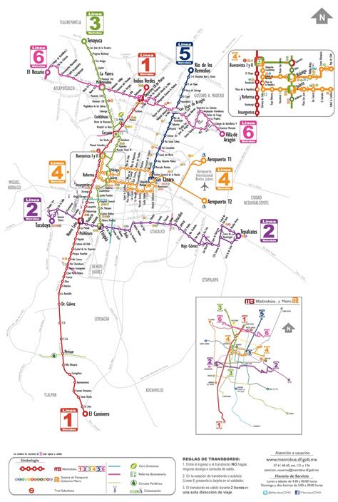 Mapa Del Metro Cdmx Y Metrobus Imagesee