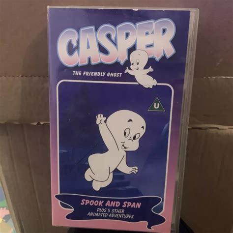 CASPER THE FRIENDLY Ghost VHS Video Pal Video Cassette 5 00