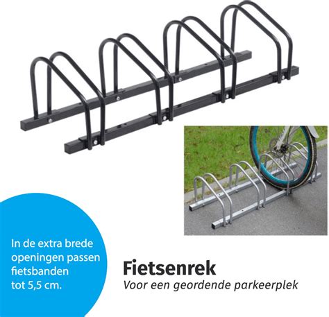 IVOL Fietsenrek 4 Fietsen 100 Cm PRO Fietsenstandaard Fiets