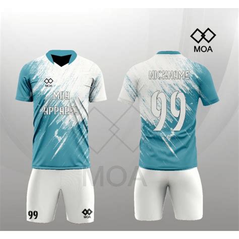 Jual Jersey Stelan Futsal Sepakbola Free Design Bisa Satuan Fullprint