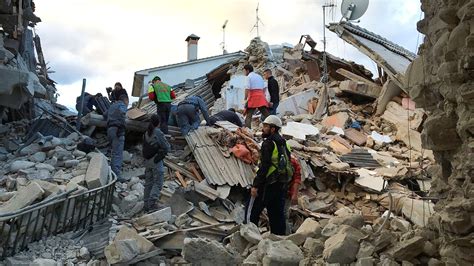 At Least 159 Dead In Italy Earthquake As Towns Turned To Ruins World