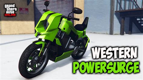 WESTERN POWERSURGE NUEVA MOTO GTA V ONLINE YouTube