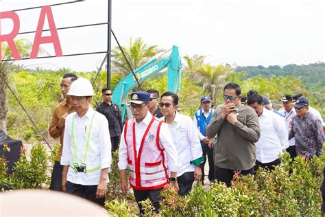 Groundbreaking Bandara Vvip Ikn Badan Bank Tanah