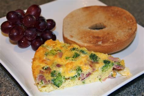 Frittata Au Jambon Brocoli Et Cheddar Roxanne Cuisine Recettes De