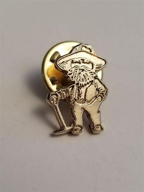 Klondike Mike Edmonton Klondike Days Defunct Gold Lapel Pin