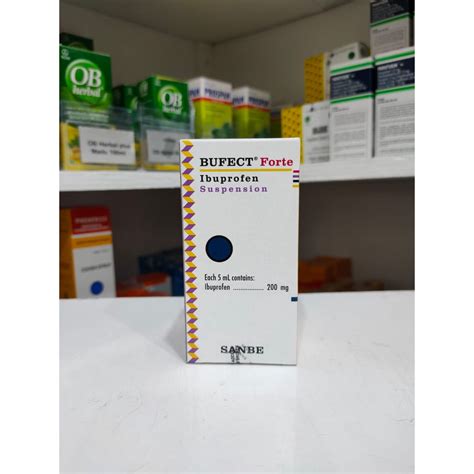 Jual Bufect Forte Sirup Isi Ml Obat Original Sanbe Shopee Indonesia