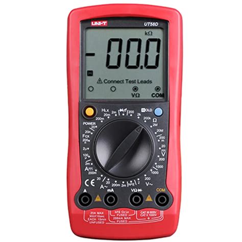 UNI T UT58D Digital Multimeter AC DC Volt Ohm Capacitance