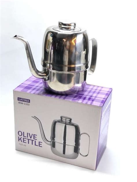 Promo Olive Kettle Latina 720 Ml Ceret Leher Angsa ORI Diskon 9 Di