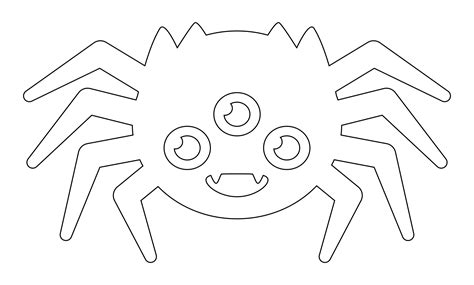 Best Printable Spider Template Pdf For Free At Printablee The Best