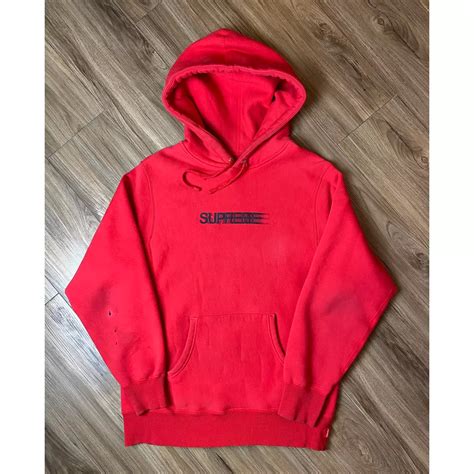 Supreme Motion Logo Hooded Sweatshirt L