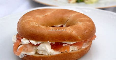 Bagels con queso crema y salmón ahumado Cocina y recetas fáciles