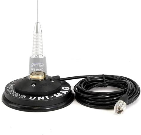 Rugged Radios Uni Mag Universal Nmo Antenna Mount With Magnetic