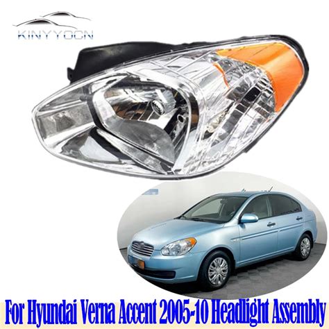 For Hyundai Verna Accent 2005 2006 2007 2008 2009 2010 Head Light Head Lamp Headlight Headlamp