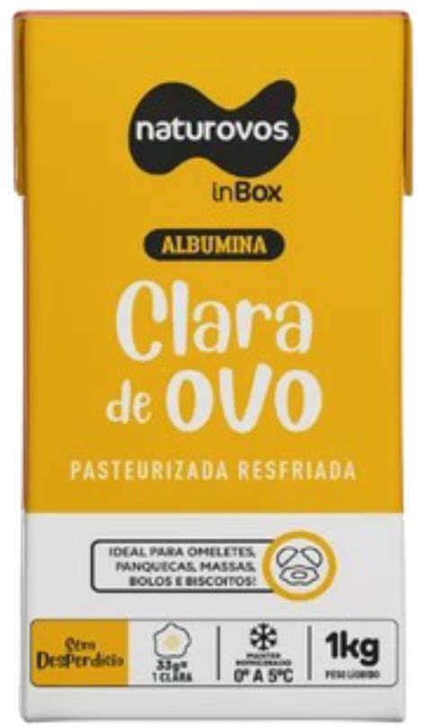 CLARA OVO PASTEURIZADA REFRIGERADA NATUROVOS 1KG Himalaia