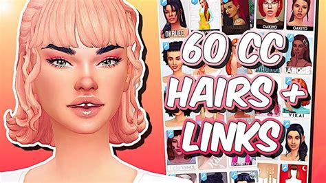 The Sims 4 Maxis Match Hair Haul Custom Content Showcase Links