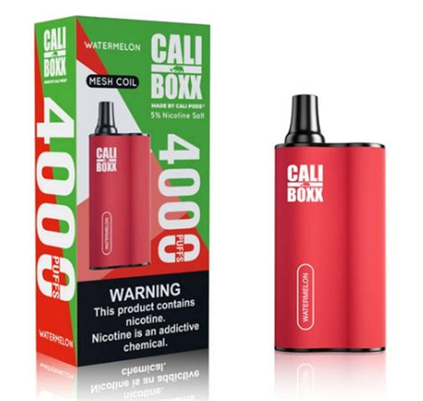 Cali Boxx Disposable Vape 4000 Puffs Matrix Wholesale