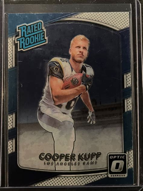 Panini Optic Cooper Kupp Rated Rookie Card Rc Rams Wr Ebay