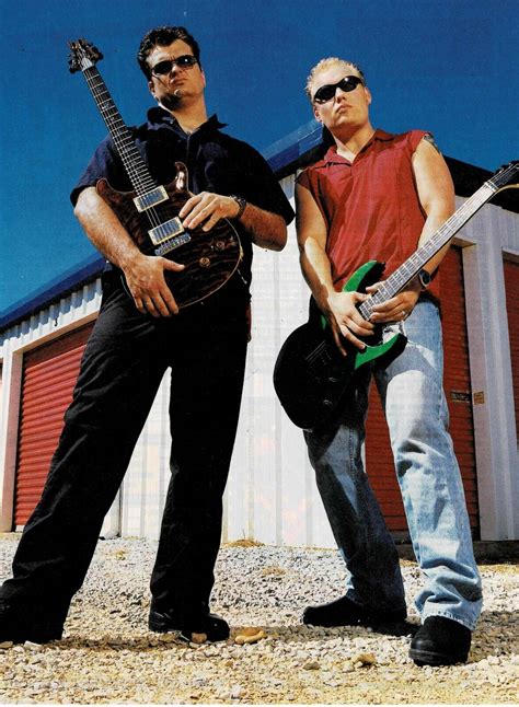 Chris Henderson And Matt Roberts Of 3 Doors Down Music Print Ad Photo