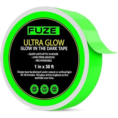 Amazon Glow In The Dark Tape Ft X Inch Fluorescent Tape