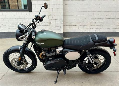 2024 Triumph Scrambler 900 Matte Khaki Green For Sale In Denver Co