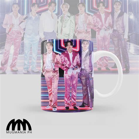 Kpop Mugs Mugmania Kpop Member Jungkook V Jimin Jin Suga