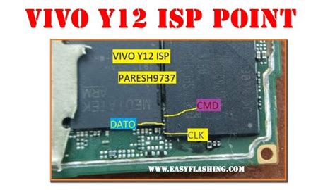 Vivo Y12 Emmc Isp Pinout Test Point Edl Mode о Nbkomputer