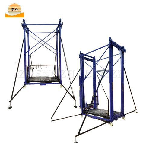 Multiple Models Foldable Electrical Scaffolding Lift System Mobile 6m