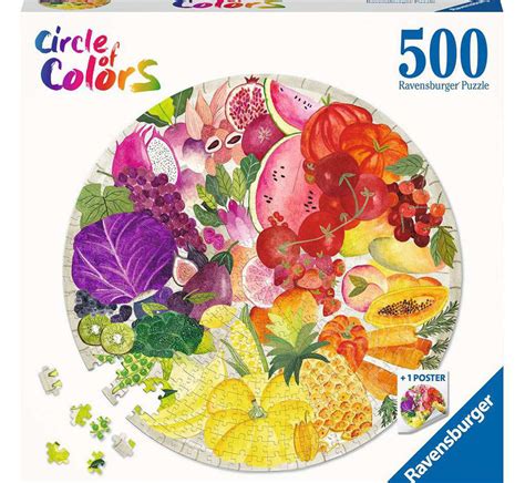 Ravensburger Circle Of Colors Fruits And Vegetables Puzzle Pcs