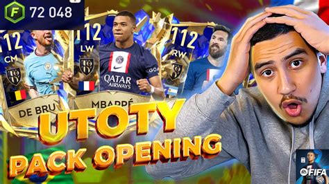 🔴live Fifa Mobile🔴utoty Pack Opening Xxl 72000fp Messi MbappÉ 112⭐ Youtube