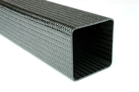 Braided Carbon Fiber Square Tubing X X Dragonplate