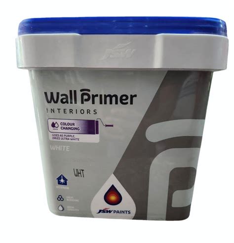 Jsw Interior Wall Primer Paint Packaging Size L At Rs Bucket In