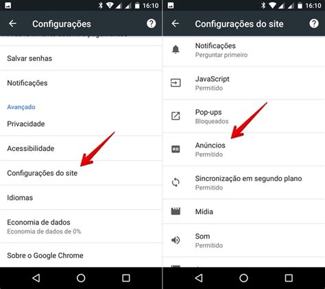 Como ativar o bloqueador de anúncios do Chrome no celular