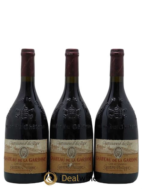 Acheter Châteauneuf du Pape Château de La Gardine Cuvée des Générations