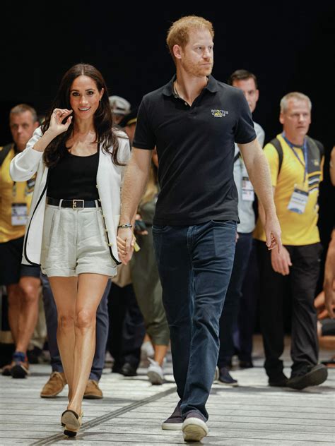 Herzogin In Shorts Meghan Zeigt Bei Den Invictus Games Viel Bein