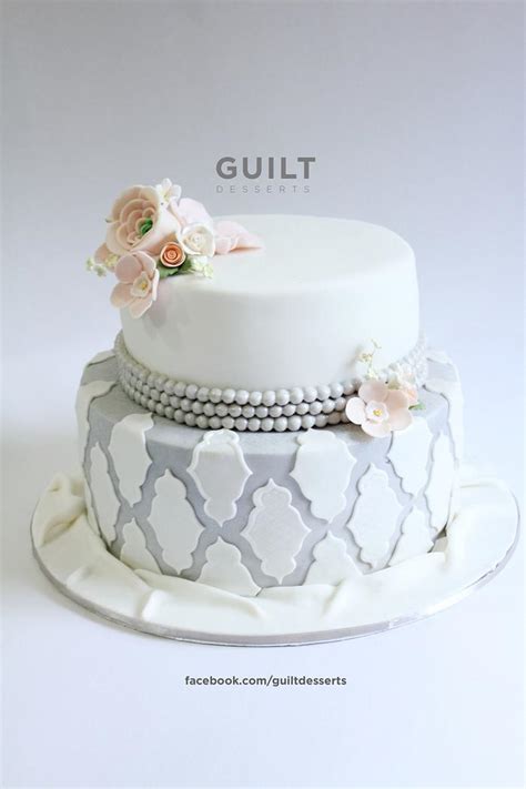 Anniversary Cake Decorated Cake By Guilt Desserts Cakesdecor