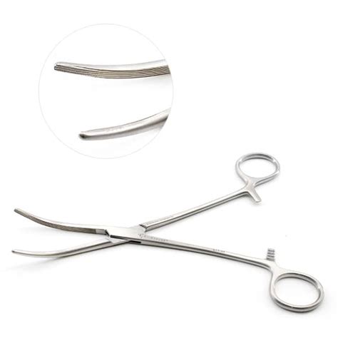 Rochester-Carmalt Forceps, Curved - Dispomed