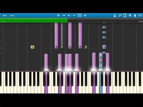 Pussycat Dolls Beep Piano Tutorial Synthesia Cover Youtube