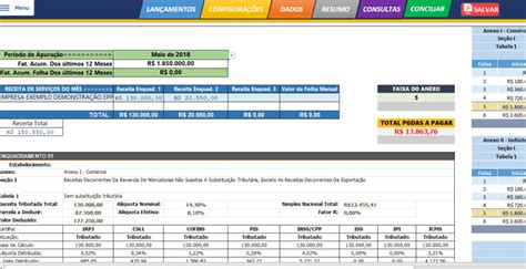 Planilha De C Lculo Do Simples Nacional Guia Do Excel