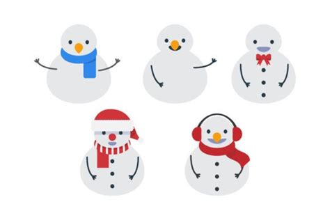 Snowman Character Graphic by hisatastudio · Creative Fabrica