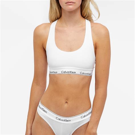 Calvin Klein Bralette White END US