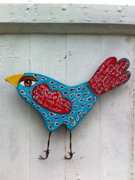 Items Similar To Word Bird Repurposed Art On Etsy Repurposed Art