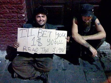 Funny Homeless Signs Pics