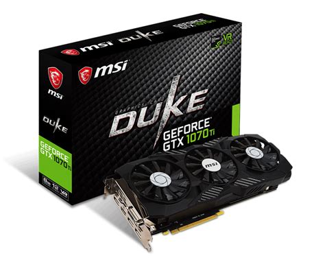 Msi Gtx 1070 Ti Duke 8g Gearvncom